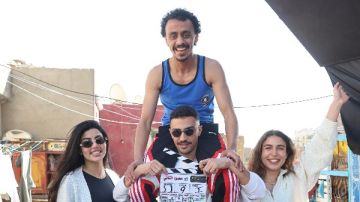 كزبرة و أحمد غزي وكارولين عزمي يشاركون في فيلم محمود التاني كزبرة و أحمد غزي وكارولين عزمي يشاركون في فيلم محمود التاني