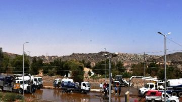 محافظ أسوان : سيناريو محدد لإصلاح كسر بخط صرف الكرور