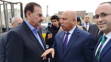 تاني مرة خلال أسبوع.. كامل الوزير يدلي بصوته في انتخابات المهندسين صور