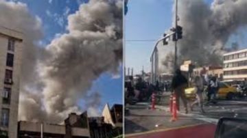 غارات أمريكية وإسرائيلية تستهدف 3 مدن في محافظة يزد بإيران