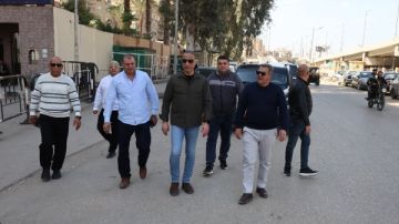 محافظ الجيزة يقود حملة لرفع الإشغالات والتعديات بأرض اللواء ويوجه إنذارا للمسؤولين