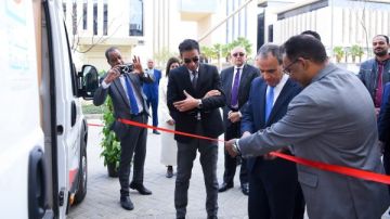 وزير الخارجية يفتتح مكتب تصديقات متنقل بالعاصمة الإدارية لتعزيز الخدمات القنصلية وزير الخارجية يفتتح مكتب تصديقات متنقل بالعاصمة الإدارية لتعزيز الخدمات القنصلية