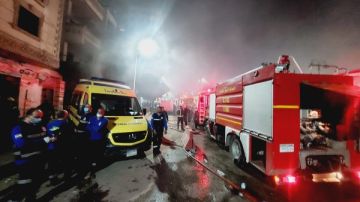 قرار عاجل من محافظ القاهرة بشأن حريق مصنع ملابس سراي القبة