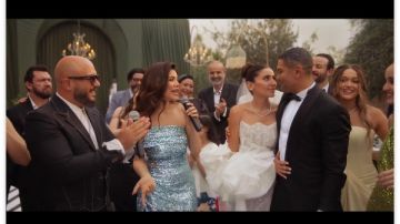 العسيلي يحيي زفاف دينا الشربيني وآسر ياسين في اتنين غيرنا بأغنية وأخيرا 