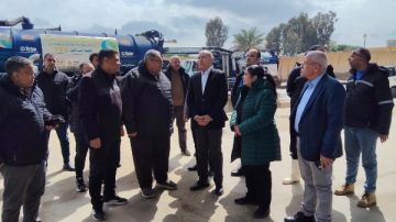 بعد قرار غلق المدارس.. محافظ القاهرة يتفقد شوارع المحافظة لرفع تراكمات المياه