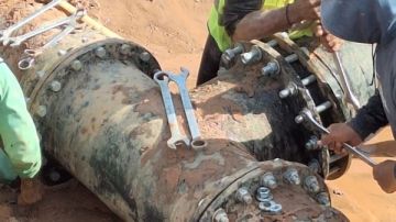 بيان توضيحي بشأن خط المياه الرئيسي المغذي لحدائق أكتوبر بيان توضيحي بشأن خط المياه الرئيسي المغذي لحدائق أكتوبر