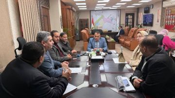 رئيس جهاز 6 أكتوبر يعقد اجتماعا مع ملاك مشروع 134 عمارة استعدادا لبدء التسليم رئيس جهاز 6 أكتوبر يعقد اجتماعا مع ملاك مشروع 134 عمارة استعدادا لبدء التسليم