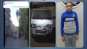 ضبط سائق ميكروباص لقيادته برعونة واصطدامه بسيارة في الدقهلية