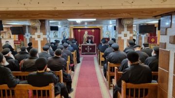 قبول الآخر وترشيد الموارد.. الأنبا ميخائيل يترأس مجمع كهنة حلوان قبول الآخر وترشيد الموارد.. الأنبا ميخائيل يترأس مجمع كهنة حلوان