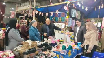 محافظ كفر الشيخ: افتتاح معرض مشروعك للحرف اليدوية والتراثية بدسوق صور