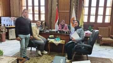 تقييم بيئي لكلية الآداب بجامعة بني سويف ضمن مبادرة القياس البيئي على مستوى الجامعة