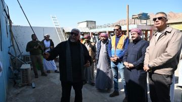 محافظ جنوب سيناء يتفقد المدفن الصحي ومصنع تدوير المخلفات بشرم الشيخ