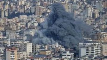 غارات إسرائيلية عنيفة على الضاحية الجنوبية لبيروت.. تفاصيل غارات إسرائيلية عنيفة على الضاحية الجنوبية لبيروت.. تفاصيل