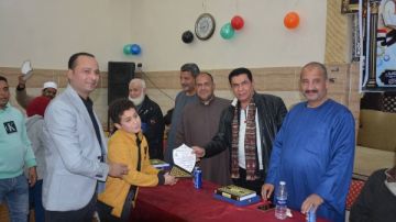 تكريم حفظة القرآن من أبناء الوحدة المحلية بشنبارة بالزقازيق للعام السادس