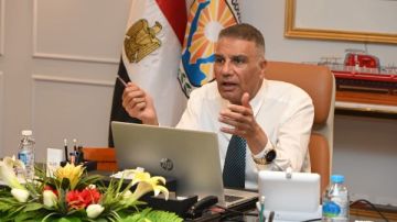 محافظ جنوب سيناء يبحث ملفات الشركة المصرية للاتصالات عبر الفيديو كونفرانس محافظ جنوب سيناء يبحث ملفات الشركة المصرية للاتصالات عبر الفيديو كونفرانس