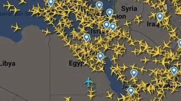 الحكومة تصدر تقريرا شاملا يرصد ارتباك حركة الطيران في المنطقة نتيجة الأحداث