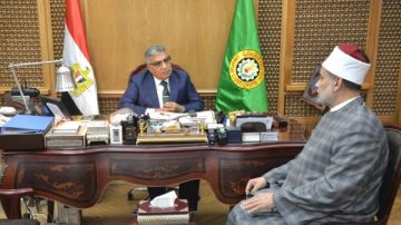 بعد قرار شيخ الأزهر.. محافظ الدقهلية يستقبل رئيس المنطقة الأزهرية الجديد