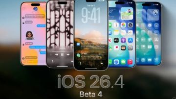 آبل تطرح تحديث iOS 26.4 بيتا 4 للآيفون مع مزايا جديدة واستعدادا للإصدار النهائي