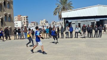 دوري كرة قدم لطلاب المعاهد الأزهرية في غزة