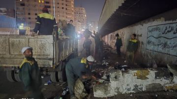  التنمية المحلية تشدد على تكثيف حملات النظافة ورفع كفاءة منظومة جمع ونقل المخلفات صور