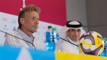 رينارد: سعداء بمواجهة منتخب مصر ونطمح لتقديم أداء جيد