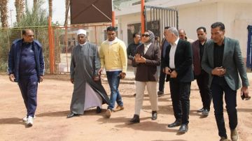 محافظ الوادي الجديد تتابع جاهزية ساحات الصلاة والحدائق قبل ساعات من أول أيام عيد الفطر محافظ الوادي الجديد تتابع جاهزية ساحات الصلاة والحدائق قبل ساعات من أول أيام عيد الفطر