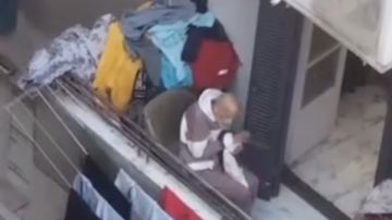 تحرك من وزارة التضامن لانقاذ مسن مربوط فى بلكونة دار مسنين