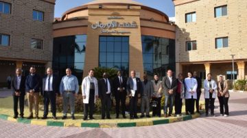 سفراء زامبيا وتنزانيا وبوروندي يشيدون بمستشفيات شفاء الأورمان في الصعيد