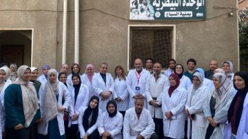 جامعة بنها تنظم قافلة بيطرية مجانية بقرية منية السباع