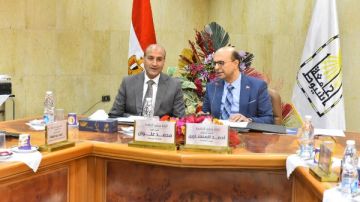 محافظ أسيوط: تعزيز الشراكة مع الجامعة لدعم التنمية محافظ أسيوط: تعزيز الشراكة مع الجامعة لدعم التنمية