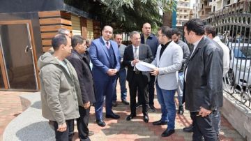 محافظ المنوفية يتفقد أعمال شفط مياه الأمطار بنفق كوبري السمك .. صور محافظ المنوفية يتفقد أعمال شفط مياه الأمطار بنفق كوبري السمك .. صور