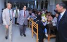 رئيس جامعة كفر الشيخ في إفطار جماعي مع أسرة الجهاز الإداري صور - eg