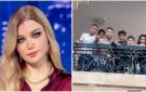 أسرة محترمة وأصحاب ابني.. ياسمين الخطيب تدافع عن الذين رموا مياه على المصلين