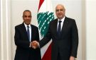 وزير الخارجية يلتقي الرئيس اللبناني في بيروت وينقل رسالة دعم من القيادة والشعب المصرى