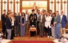وفد من نورنبرج الألمانية يزور البابا تواضروس ويتعرف على تاريخ الكنيسة القبطية
