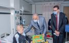 رئيس جامعة طنطا يتفقد مستشفيات علاج سرطان الأطفال لمتابعة سير العمل