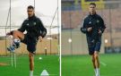 عودة كريستيانو رونالدو إلى التدريبات الجماعية للنصر