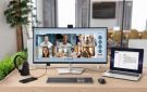 Dell تكشف عن شاشة Pro P34 بكاميرا ويب مدمجة