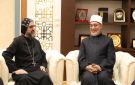 مفتي الجمهورية يستقبل وفدا من الكنيسة السريانية الأرثوذكسية للتهنئة بعيد الفطر المبارك