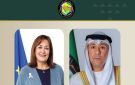 أمين التعاون الخليجي والمفوضة الأوروبية للبحر المتوسط يناقشان الإعتداءات الإيرانية