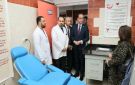 محافظ الجيزة يفتتح أول بنك دم تجميعي بـمستشفى إمبابة العام بالعجوزة - eg