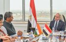  فريد يبحث مع سفير نيودلهي في القاهرة تعزيز الاستثمارات الهندية في مصر