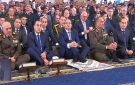 بعد أداء الصلاة .. الرئيس السيسي يستمع إلى خطبة عيد الفطر المبارك