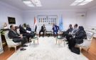 محافظ أسيوط يستقبل وفد نادي هيئة النيابة الإدارية ويؤكد تكاتف المؤسسات ركيزة أساسية لدفع عجلة التنمية - eg