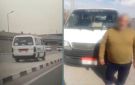 مشى على الرصيف.. القبض على سائق ميكروباص بالقاهرة - eg
