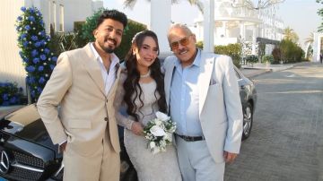 بحضور ماجد المصري.. محمد رضوان يشارك صورا من خطوبة نجلته