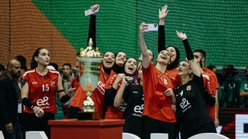 سيطرة حمراء علي الجوائز الفردية في بطولة أفريقيا للطائرة