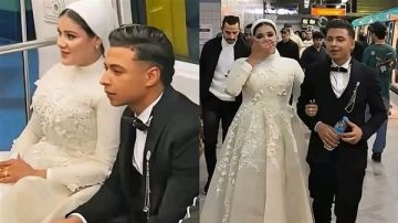 عريس المترو: المواطنون استقبلوني بالزغاريد والغناء والصور التذكارية فيديو عريس المترو: المواطنون استقبلوني بالزغاريد والغناء والصور التذكارية فيديو