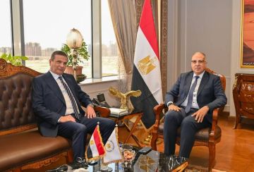  الموارد المائية و الزراعة تبحثان الملفات المشتركة بين الوزارتين