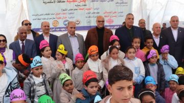 في أجواء مبهجة.. محافظ الإسكندرية يشهد احتفالية أطفال بلا سرطان 